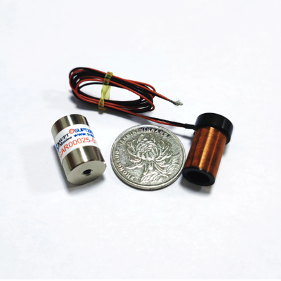 High Precision 12.8V Compact Cylindrical Voice Coil Motor For Microdevices