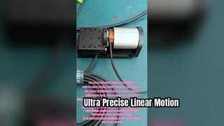 Präzise Linearplattform für Schwingspulenaktuatoren